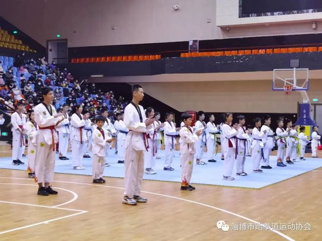 6t体育淄博市跆拳道运动协会晋级考试成功举办(图3)