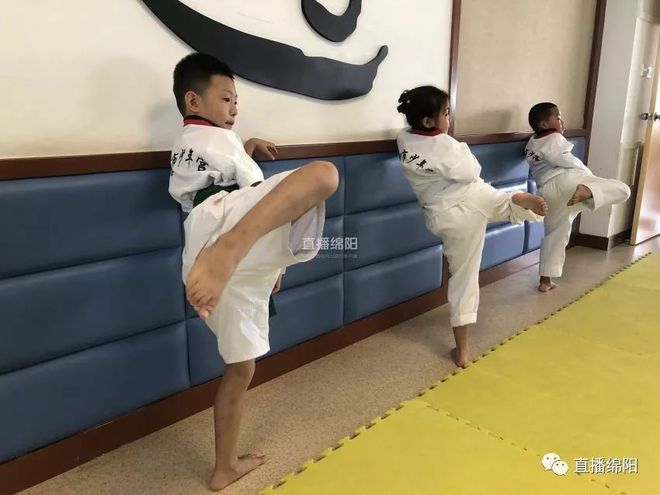 6t体育练跆拳道 这个8岁小朋友的暑假有股“劲道”(图1)